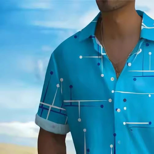 Men Fashion Printed Shirt