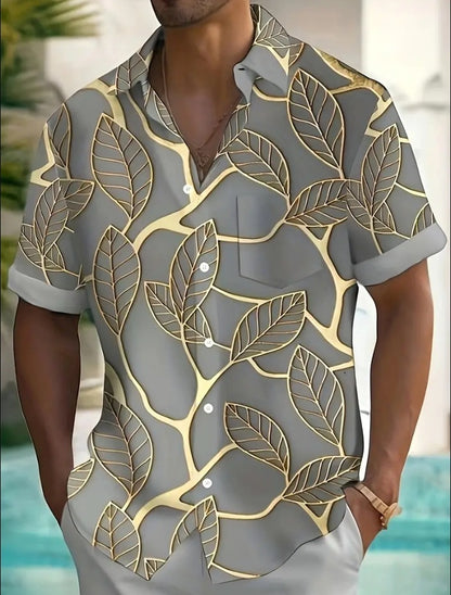 Men Fashion Printed Shirt