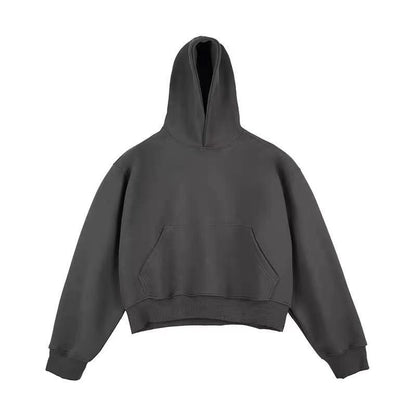 Men Velvet Hooded Sweater