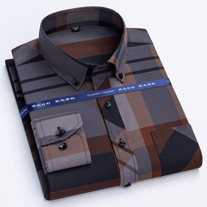 Men Anti Wrinkle Shirt