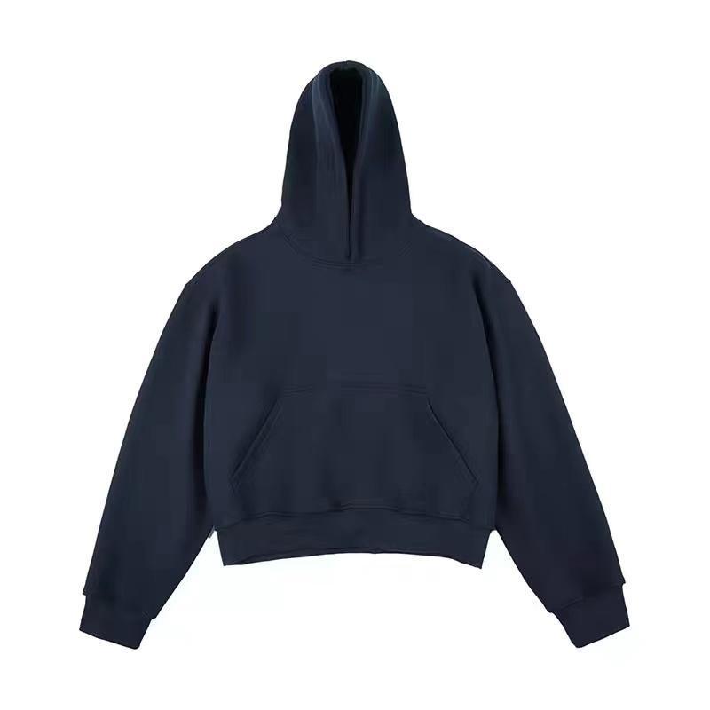 Men Velvet Hooded Sweater
