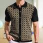 Men Jacquard Cardigan