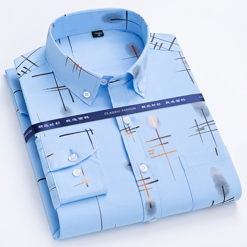 Men Anti Wrinkle Shirt