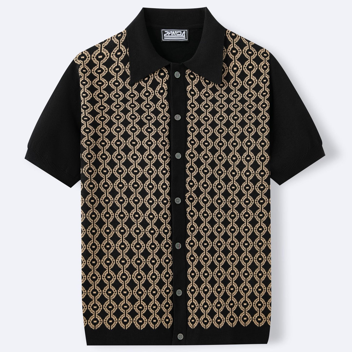 Men Jacquard Cardigan