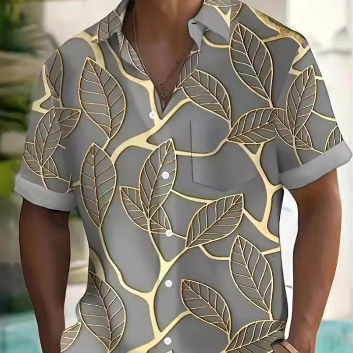 Men Fashion Printed Shirt