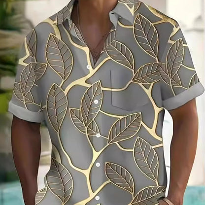 Men Fashion Printed Shirt