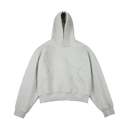 Men Velvet Hooded Sweater