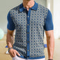 Men Jacquard Cardigan