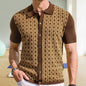 Men Jacquard Cardigan