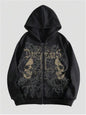 Men's Sweater Printing Stylish Hooded Sweatshirt Teen's Top