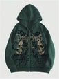 Men's Sweater Printing Stylish Hooded Sweatshirt Teen's Top