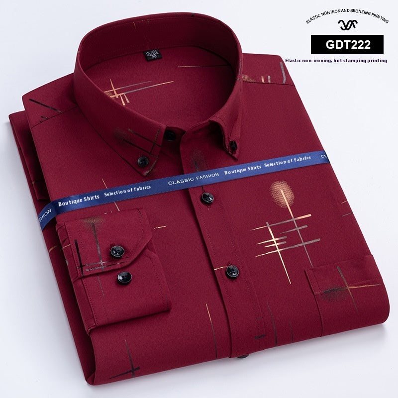 Men Anti Wrinkle Shirt