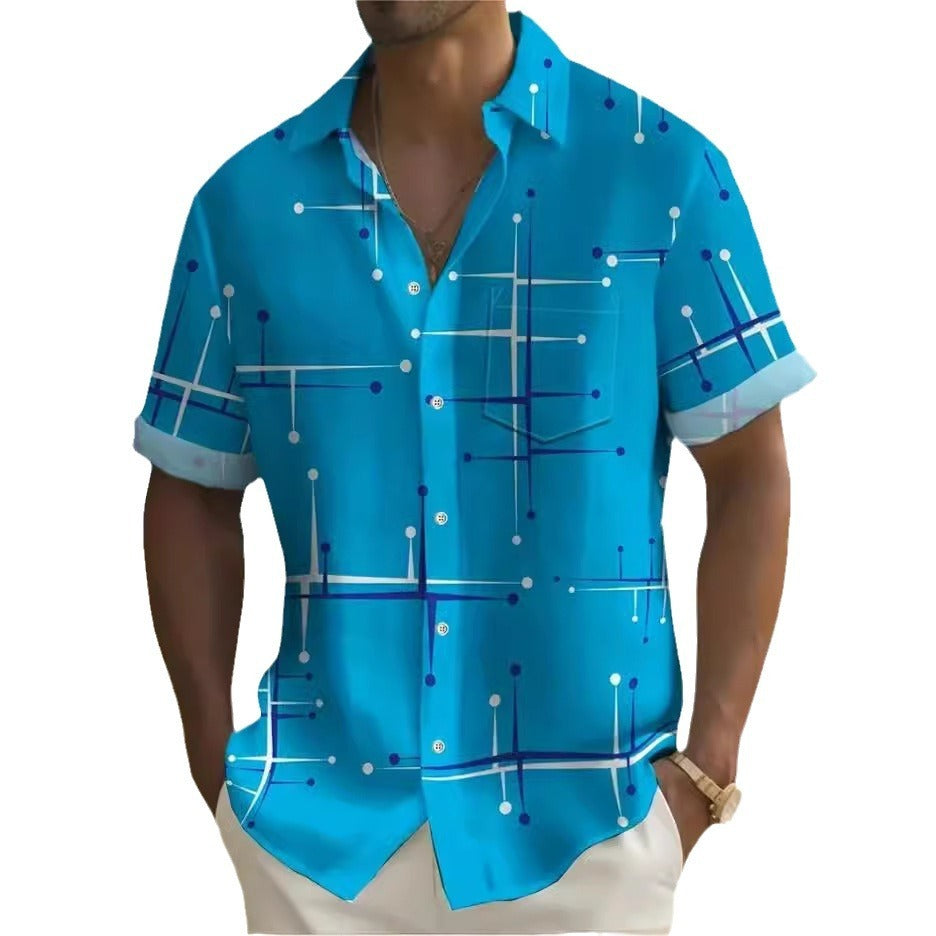 Men Fashion Printed Shirt