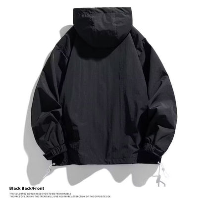 Half Zip Men Hoodie