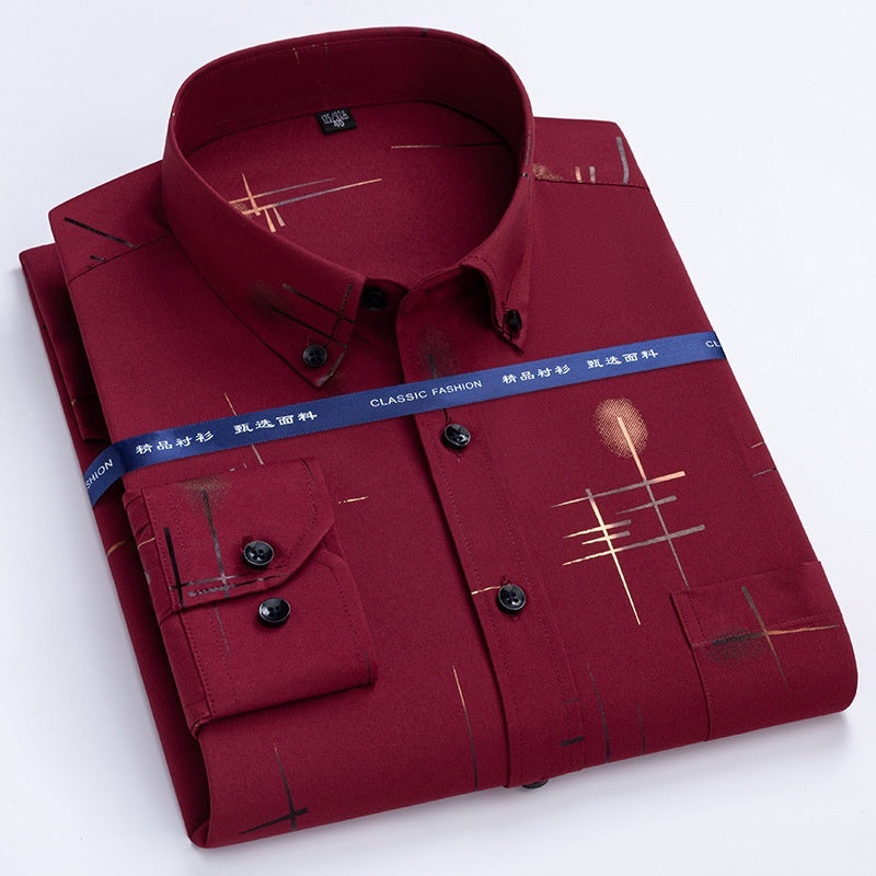 Men Anti Wrinkle Shirt