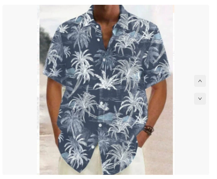 Men Fashion Printed Shirt