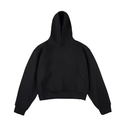 Men Velvet Hooded Sweater